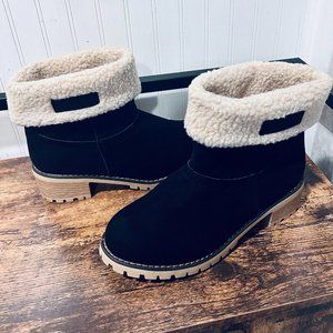 Super Cozy Women's Block Heel Snow Boots